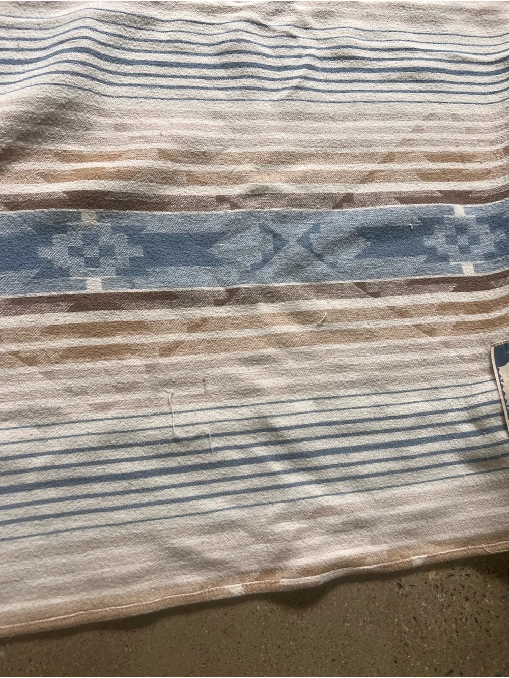 Faherty cotton blanket
